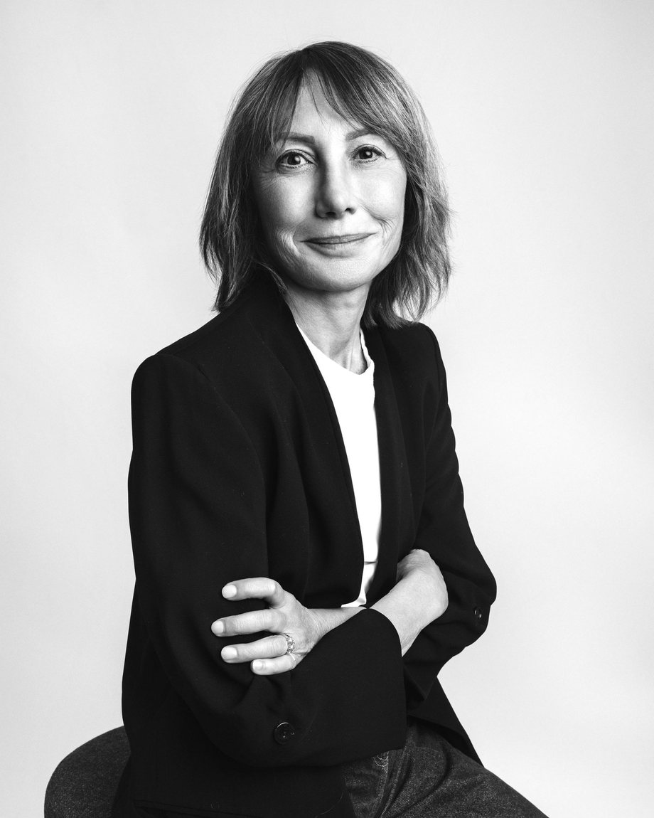 Portrait of Antonia Potsios, PR and communications consultant in Geneva